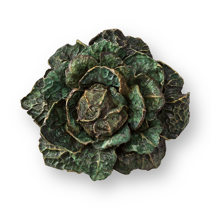 savoy cabbage brooch