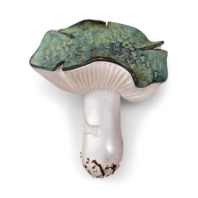 mushroom brooch