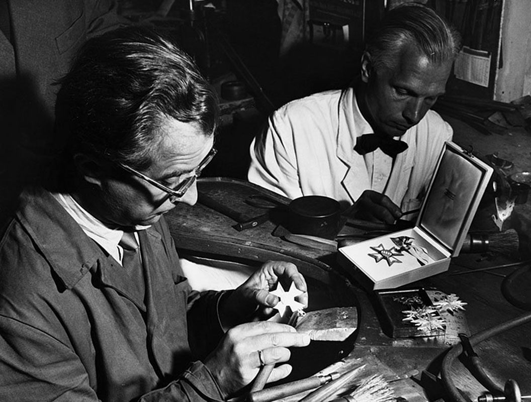 Impression of atelier work in former days